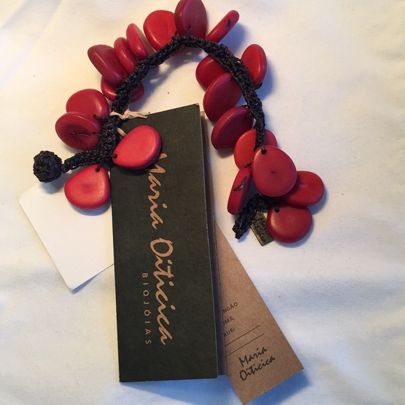 Maria Oiticica REAL Jarina SEED Brazilian Bracelet - Picture 2 of 5